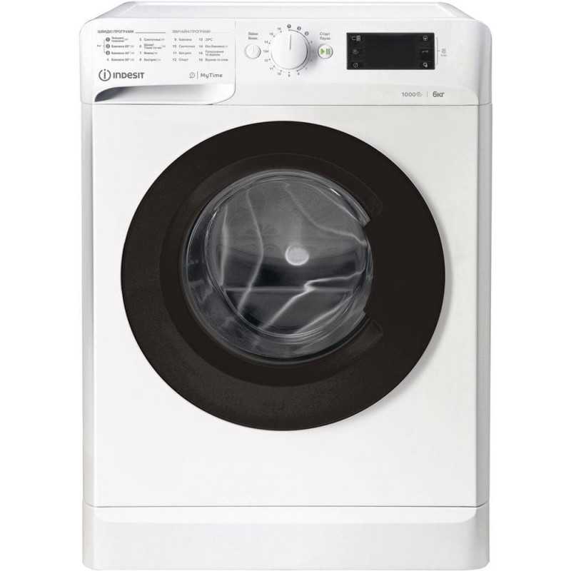 Основні функції пральної машини Indesit